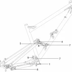 Nicolai Ersatzteile G16 Rahmen