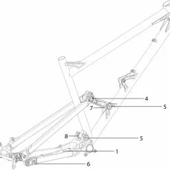 Nicolai Ersatzteile G19 Rahmen