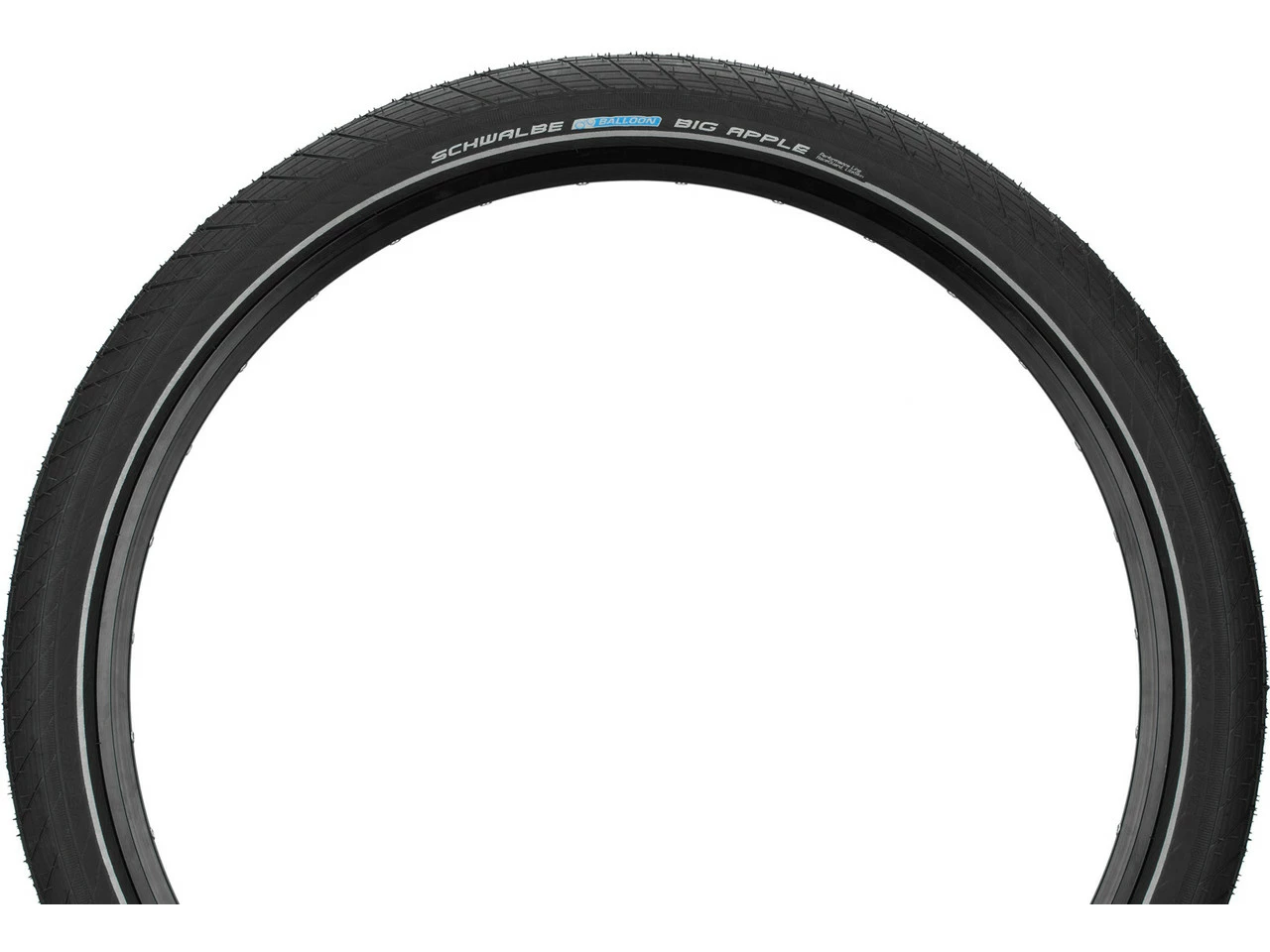 Schwalbe Big Apple Performance 26" Drahtreifen 4 Schwalbe Big Apple Performance 26" Drahtreifen – Bild 2