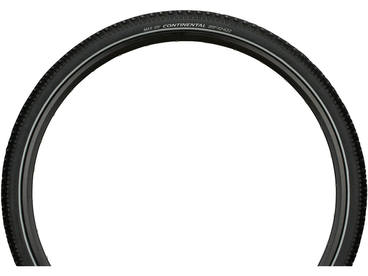 Continental Contact Spike 240 28" Draht-Spikereifen 4 Continental Contact Spike 240 28" Draht-Spikereifen – Bild 2