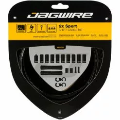 JAGWIRE 2X Sport Schaltzugset -Jagdraht Verkaufsladen 319259