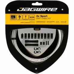 JAGWIRE 2X Sport Schaltzugset -Jagdraht Verkaufsladen 319261