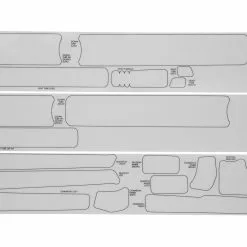 Yeti Cycles Rahmenschutzfolien-Set Gen2 Für SB130 / SB140 / SB150 / SB165