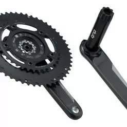 Quarq DZero DUB Powermeter Compact Carbon Kurbelgarnitur 8 Quarq DZero DUB Powermeter Compact Carbon Kurbelgarnitur -Jagdraht Verkaufsladen 350997