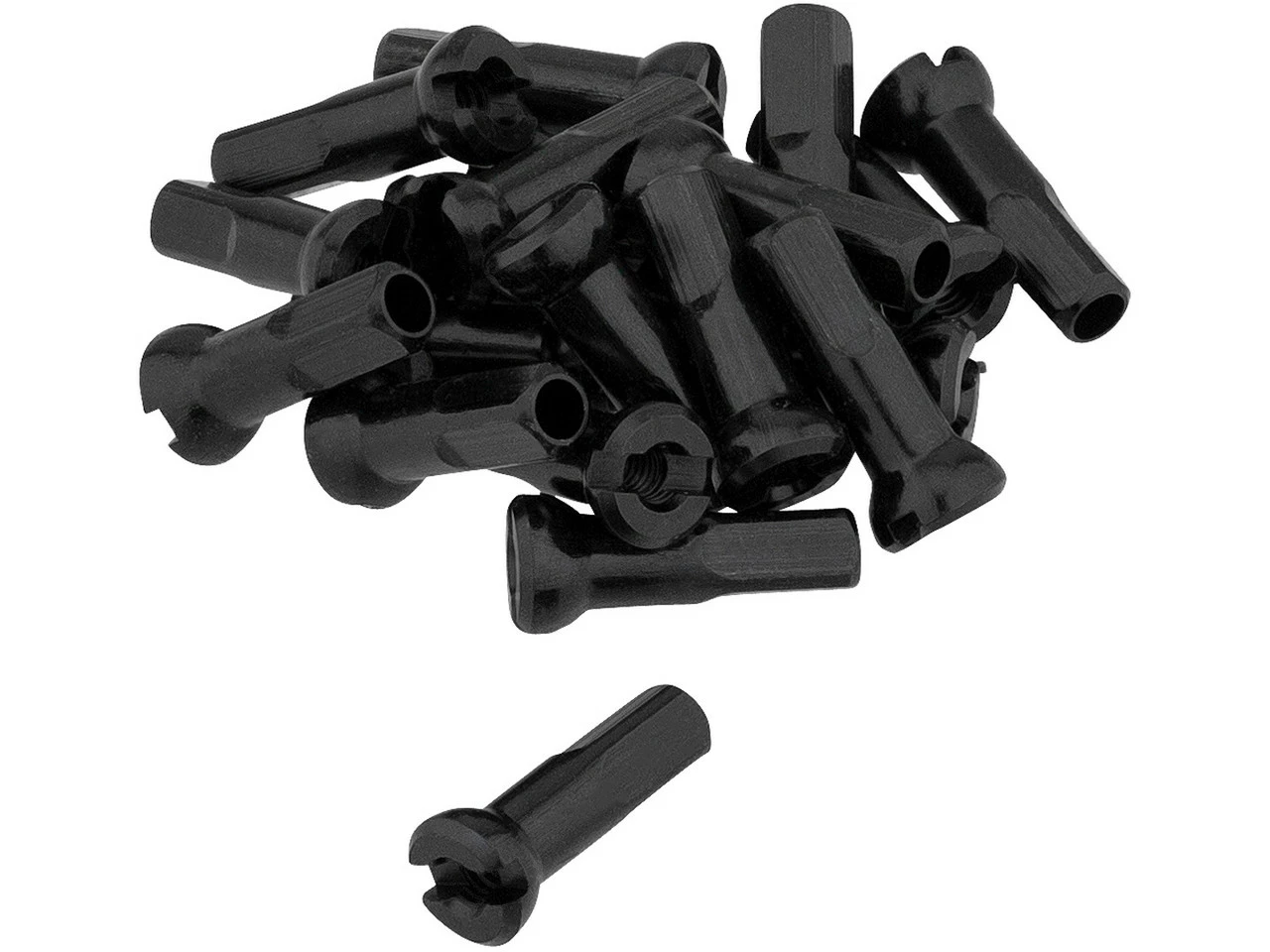 Sapim Polyax Aluminium-Nippel - 20 Stück 3 Sapim Polyax Aluminium-Nippel - 20 Stück