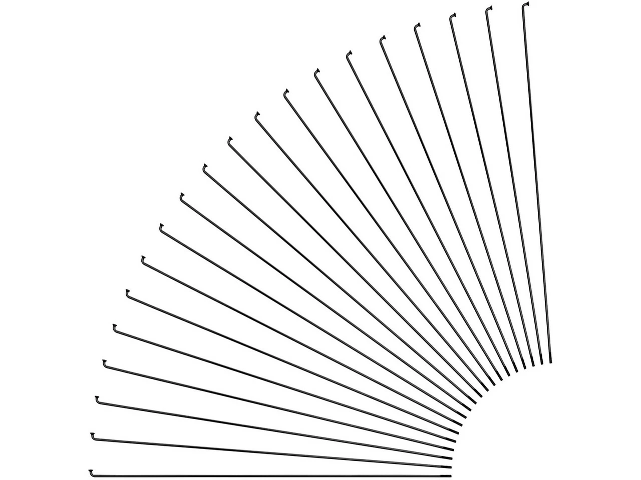 Sapim Leader J-Bend Speichen + Nippel - 20 Stück 8 Sapim Leader J-Bend Speichen + Nippel - 20 Stück – Bild 6