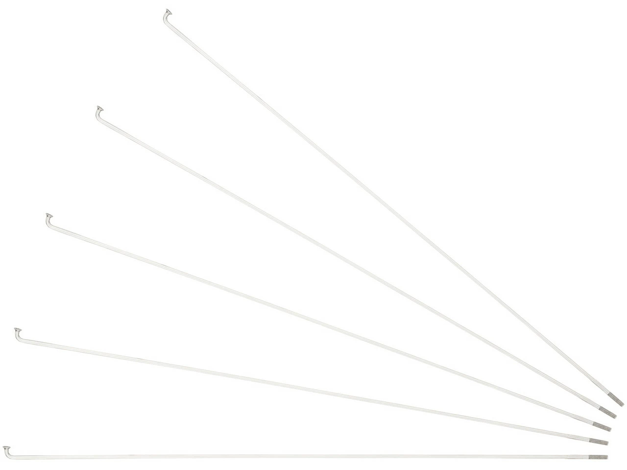 Sapim Race J-Bend Speichen + Nippel - 5 Stück 8 Sapim Race J-Bend Speichen + Nippel - 5 Stück – Bild 6