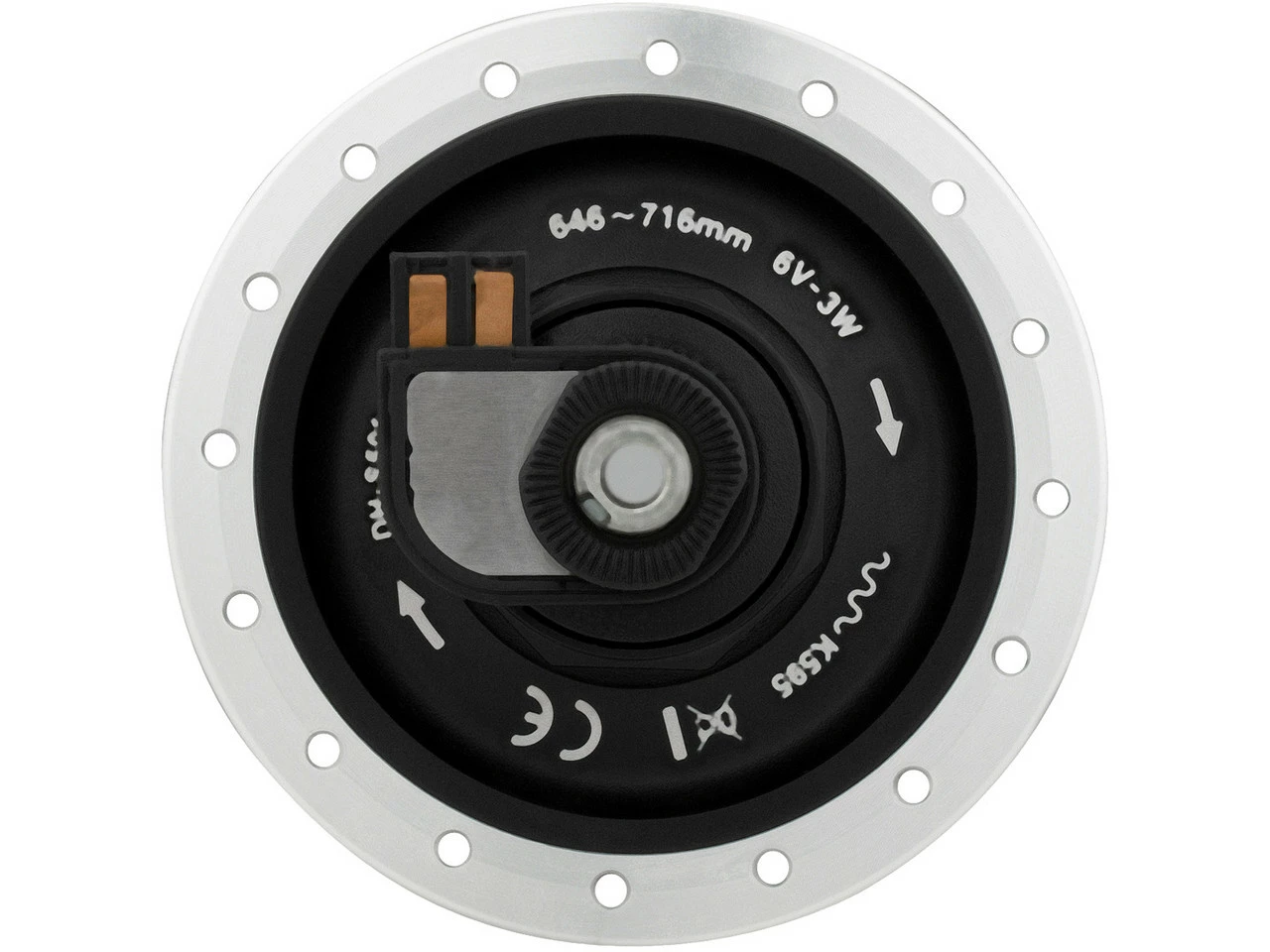 Shimano Alfine Disc Center Lock Nabendynamo DH-S501 11 Shimano Alfine Disc Center Lock Nabendynamo DH-S501 – Bild 9