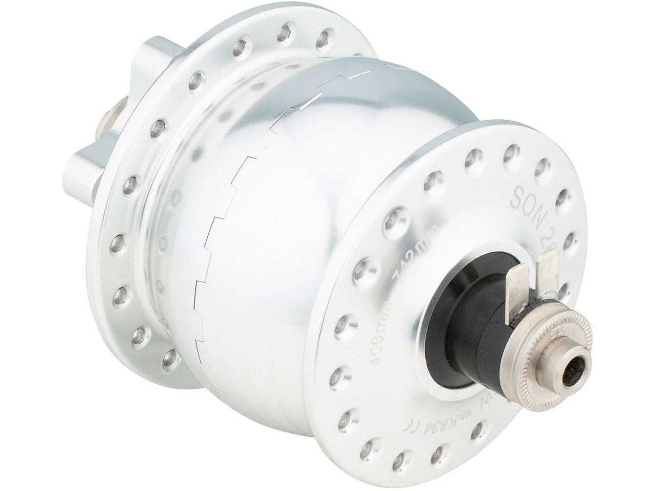 SON 28 Disc 6-Loch Nabendynamo 5 SON 28 Disc 6-Loch Nabendynamo – Bild 3