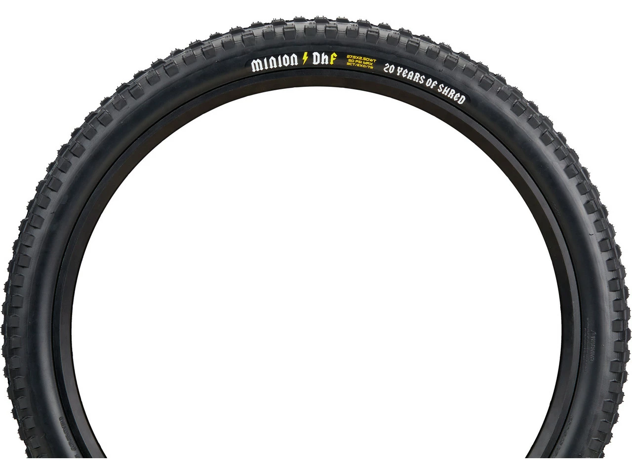 MAXXIS Minion DHF LTD 20 Year Anniv. Ed. 3C MaxxTerra EXO TR 27,5" Faltreifen 4 MAXXIS Minion DHF LTD 20 Year Anniv. Ed. 3C MaxxTerra EXO TR 27,5" Faltreifen – Bild 2