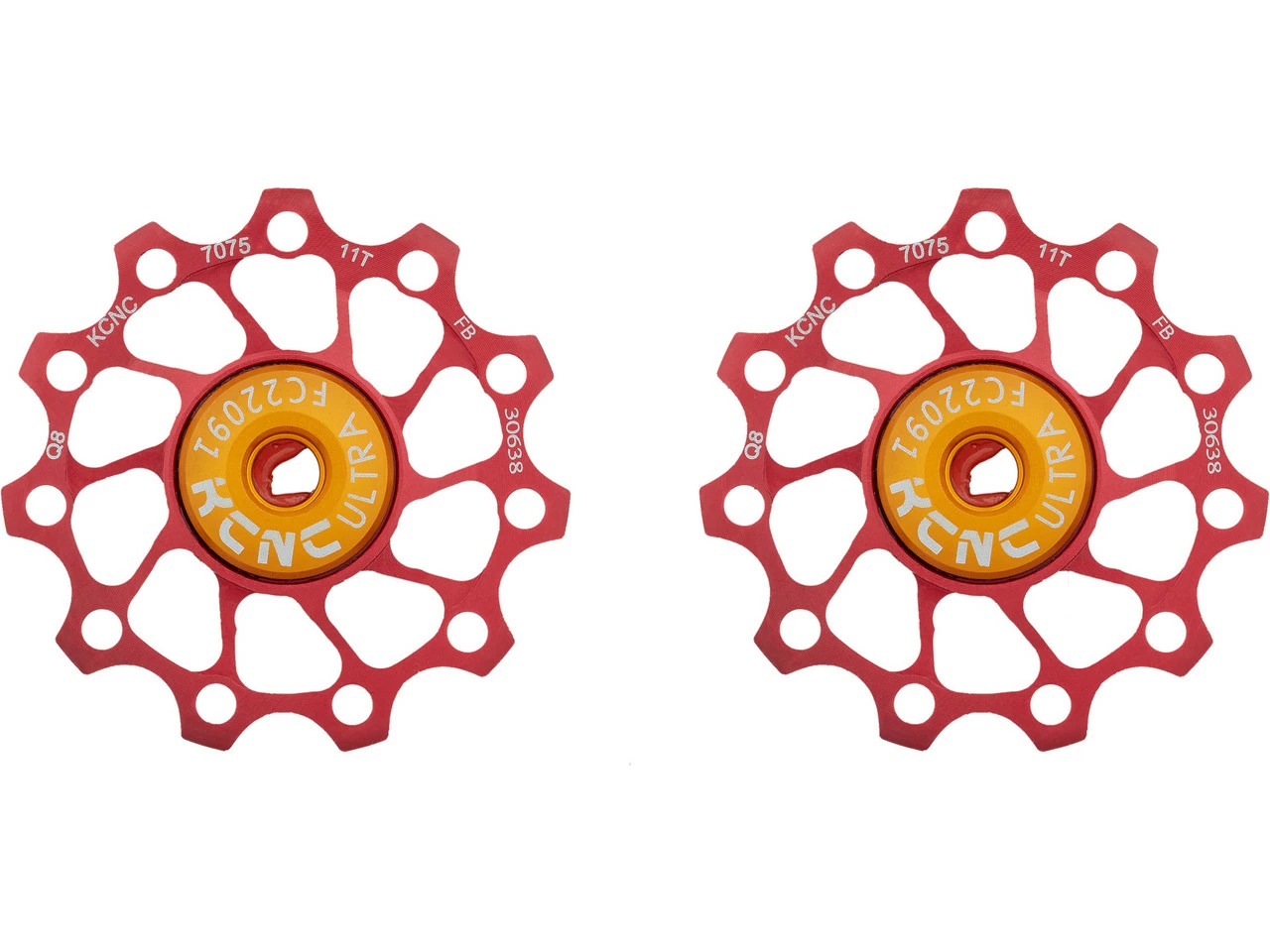 Kcnc Jockey Wheel Ultra Light Schalträdchen - 1 Paar 4 Kcnc Jockey Wheel Ultra Light Schalträdchen - 1 Paar – Bild 2