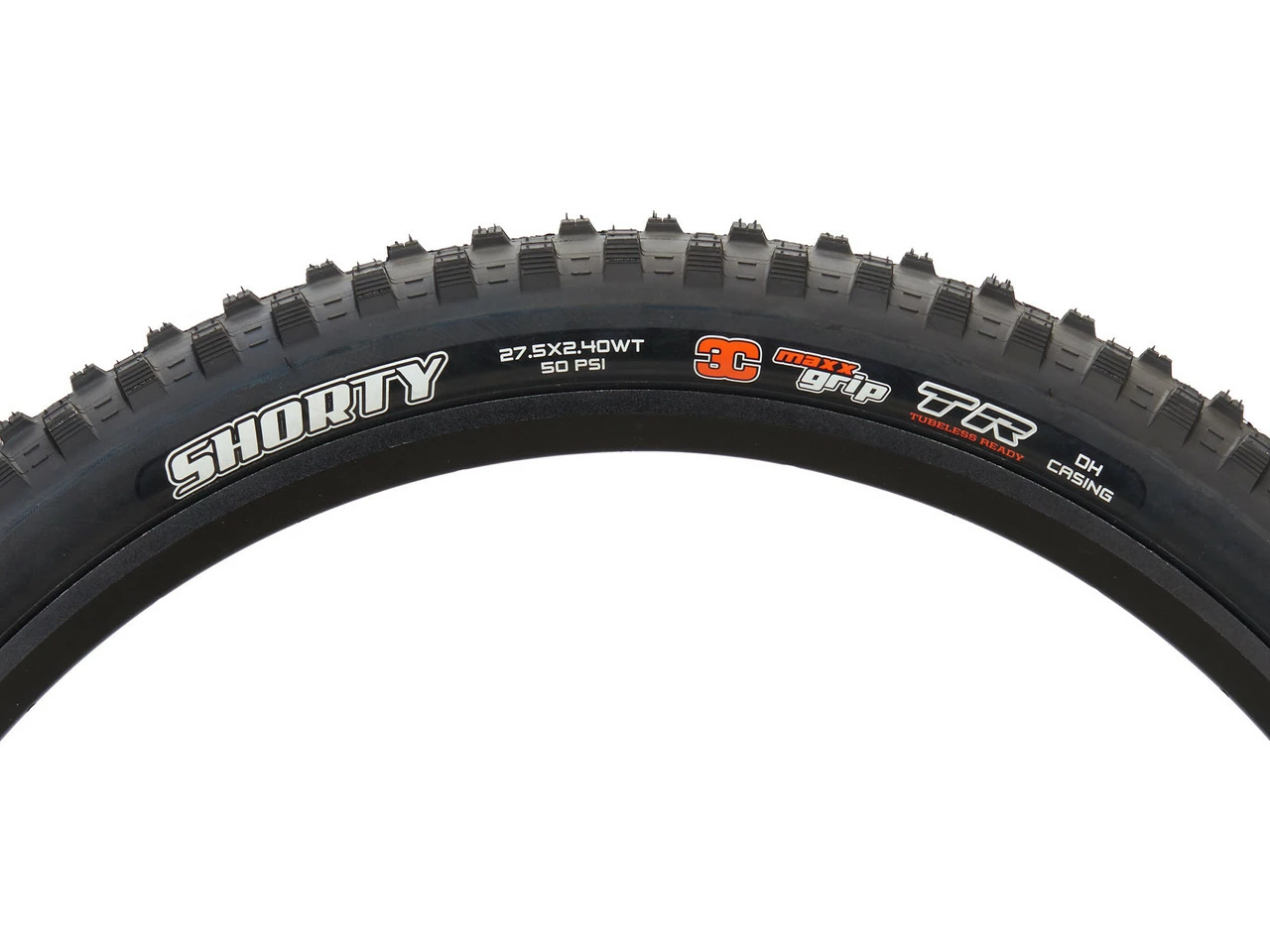 MAXXIS Shorty 3C MaxxGrip DH WT TR 27,5" Faltreifen 5 MAXXIS Shorty 3C MaxxGrip DH WT TR 27,5" Faltreifen – Bild 3