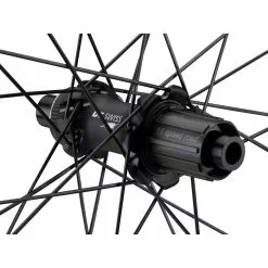 Dt-swiss HEC 1400 SPLINE 62 Carbon Disc Center Lock Hybrid 28" Laufradsatz -Jagdraht Verkaufsladen 437046